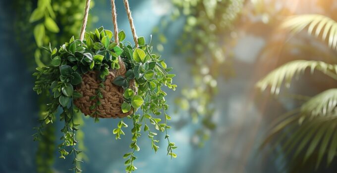 Créer une suspension pour plante en macramé : guide étape par étape