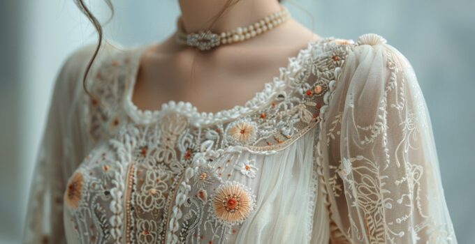 Les détails qui comptent : broderies et dentelles sur les robes bohèmes blanches