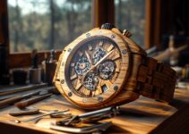 De la forêt à l’atelier : le voyage artistique d’une montre en bois