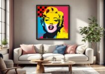 Illuminez votre intérieur avec un tableau personnalisé pop art